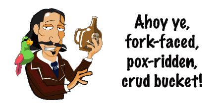 Pirate Insult Generator